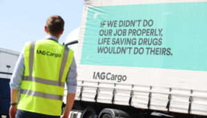 IAG Cargo truck